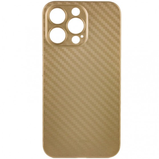 Чохол для iPhone 13 Pro K-DOO Air carbon Series (Sunset Gold)