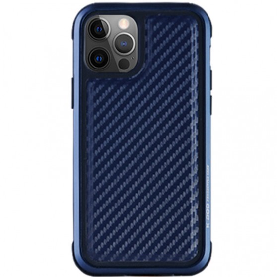 Чохол для iPhone 13 Pro PC+TPU+Metal K-DOO MARS Series (Carbon Blue)
