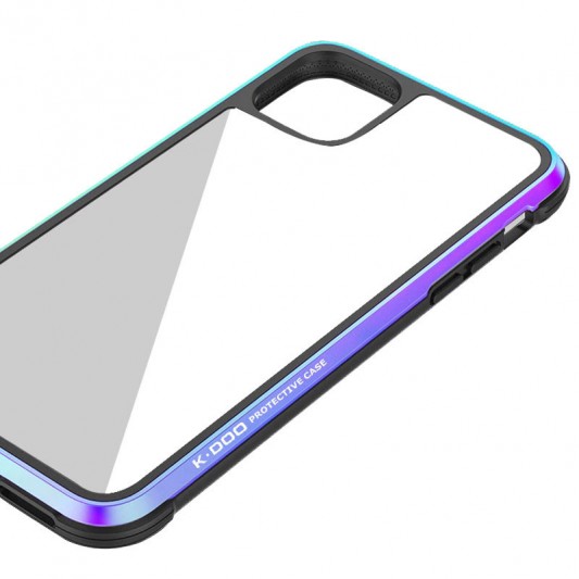 Чохол PC+TPU+Metal K-DOO Ares для Apple iPhone 13 Pro (6.1") Aurora - зображення 1 