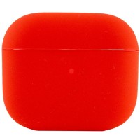 Силиконовый футляр для наушников AirPods 3 Красный / Red
