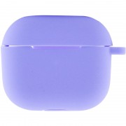 Силиконовый футляр для наушников AirPods 3 (Сиреневый / Dasheen)