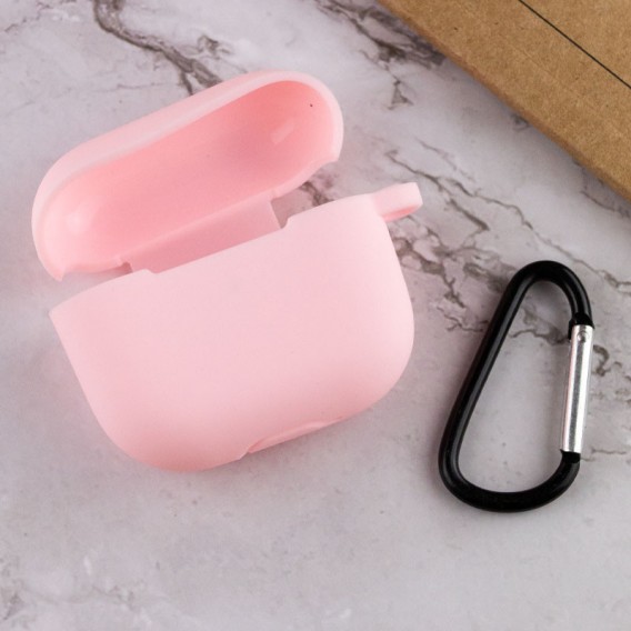 Силіконовий футляр для навушників AirPods 3 (Рожевий / Light pink)