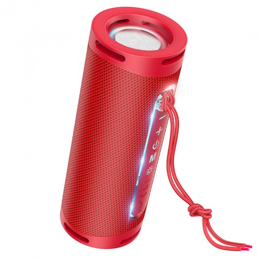 Bluetooth Колонка Hoco HC9 Dazzling pulse sports Червоний - зображення 1 