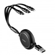 Кабель зарядки Baseus Golden Loop 3-in-1 (1.2m) (CAMLT-JH)