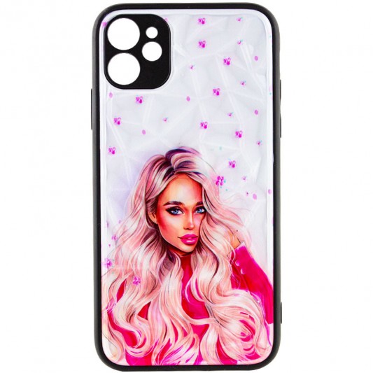 TPU+PC чохол Prisma Ladies для Apple iPhone 11 (6.1") Pink - зображення 1 