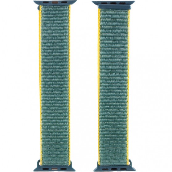 Ремінець Nylon для Apple Watch 38/40/41/42mm(ser.10) Жовтий / Bright Yellow