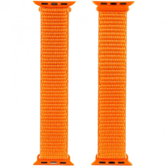 Ремешок Nylon для Apple Watch 38/40/41/42mm(ser.10) Оранжевый / Orange