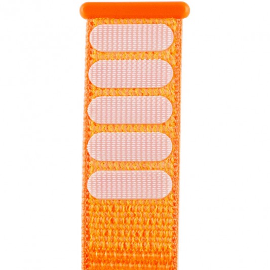 Ремешок Nylon для Apple Watch 38/40/41/42mm(ser.10) Оранжевый / Orange - изображение 1