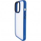 TPU+PC чохол Metal Buttons для Apple iPhone 12 Pro / 12 (6.1") Блакитний TPU+PC чохол Metal Buttons для Apple iPhone 12 Pro / 12 (6.1") Блакитний