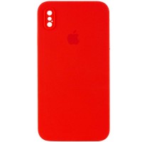 Чехол Silicone Case Square Full Camera Protective (AA) для Apple iPhone XS (5.8