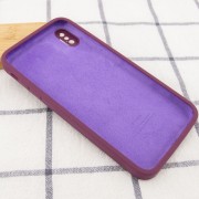 Чехол Silicone Case Square Full Camera Protective (AA) для Apple iPhone XS (5.8"")