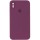 Чехол Silicone Case Square Full Camera Protective (AA) для Apple iPhone X / XS (5.8") Бордовый / Maroon