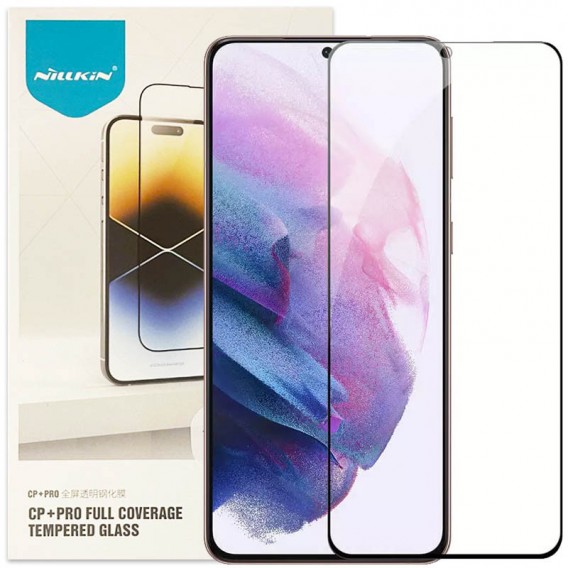 Захисне скло Nillkin (CP+PRO) для Samsung Galaxy S21 (Чорний)