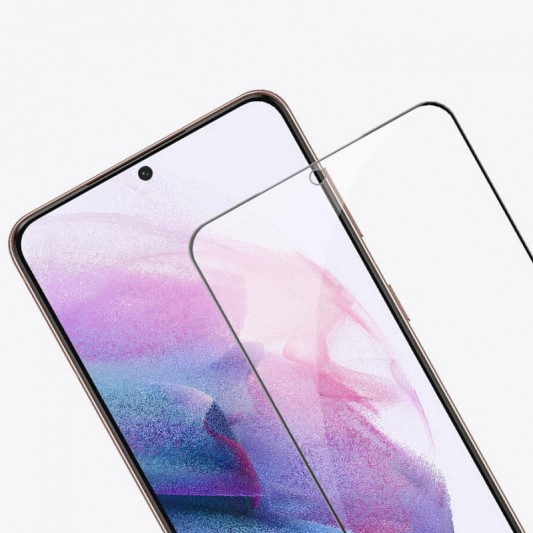 Захисне скло Nillkin (CP+PRO) для Samsung Galaxy S21 Чорний - зображення 3 