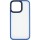 TPU+PC чохол Metal Buttons для Apple iPhone 13 Pro Max (6.7") Блакитний