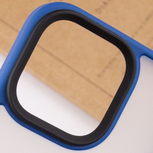 TPU+PC чохол Metal Buttons для Apple iPhone 13 Pro Max (6.7") Блакитний - зображення 4 