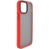 TPU+PC чехол Metal Buttons для Apple iPhone 13 (6.1"")