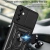 Протиударний чохол для Samsung Galaxy M52 - Camshield Serge Ring for Magnet (Чорний)