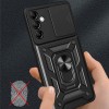 Протиударний чохол для Samsung Galaxy M52 - Camshield Serge Ring for Magnet (Чорний)