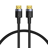 Дата кабель Baseus HDMI Cafule Series 4KHDMI Male To 4KHDMI Male (1m) (CADKLF-E) Черный