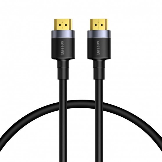 Дата кабель Baseus HDMI Cafule Series 4KHDMI Male To 4KHDMI Male (1m) (CADKLF-E) Черный