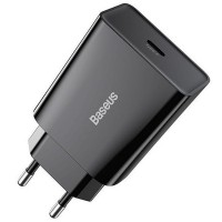 Блок питания Baseus Speed Mini Quick Charger 20W (1USB-C) (CCFS-S) Черный