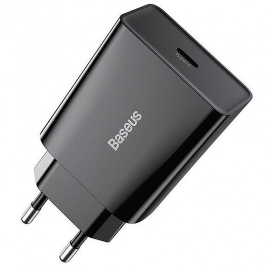 СЗУ Baseus Speed Mini Quick Charger 20W (1USB-C) (CCFS-S) Черный