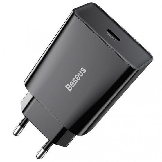 СЗУ Baseus Speed Mini Quick Charger 20W (1USB-C) (CCFS-S) Черный