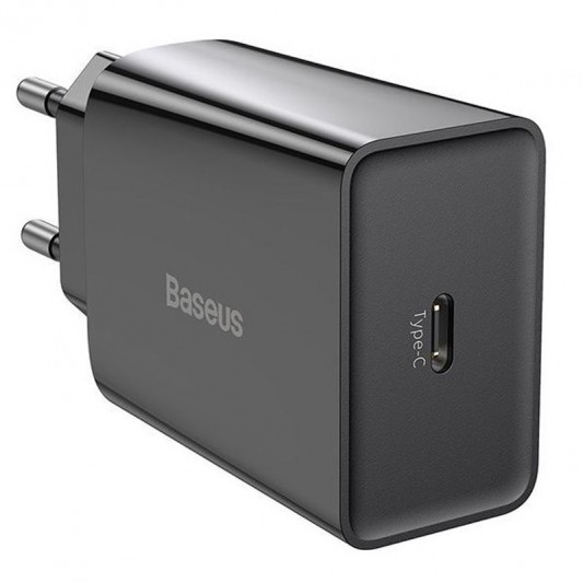 СЗУ Baseus Speed Mini Quick Charger 20W (1USB-C) (CCFS-S) Черный - изображение 1