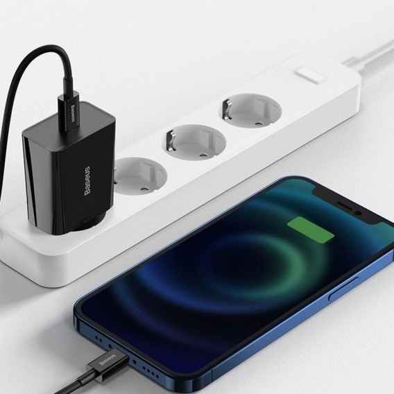 Зарядное устройство Baseus Speed Mini Quick Charger 1C 20W (CCFS-S) (Черный)