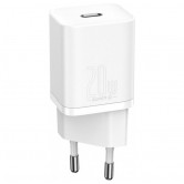 МЗП Baseus Super Si Quick Charger 20W (1USB-C) (CCSUP-B) Білий МЗП Baseus Super Si Quick Charger 20W (1USB-C) (CCSUP-B) Білий