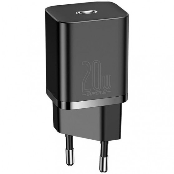 СЗУ Baseus Super Si Quick Charger 20W (1USB-C) (CCSUP-B) Черный
