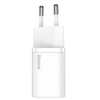 Блок питания Baseus Super Si Quick Charger 30W (1USB-C) (CCSUP-J) Белый