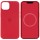 Чехол Silicone case (AAA) with Magsafe and Animation для Apple iPhone 13 (6.1") Красный / Red