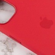 Чехол для iPhone 13 - Silicone case (AAA) full with Magsafe and Animation (Красный / Red)