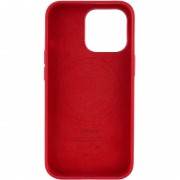 Чохол для iPhone 13 Pro - Silicone case (AAA) full with Magsafe and Animation (Червоний / Red)