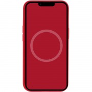 Чохол для iPhone 13 Pro - Silicone case (AAA) full with Magsafe and Animation (Червоний / Red)