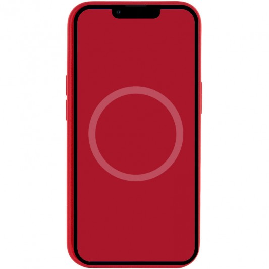 Чохол Silicone case (AAA) with Magsafe and Animation для Apple iPhone 13 Pro (6.1") Червоний / Red - зображення 3 