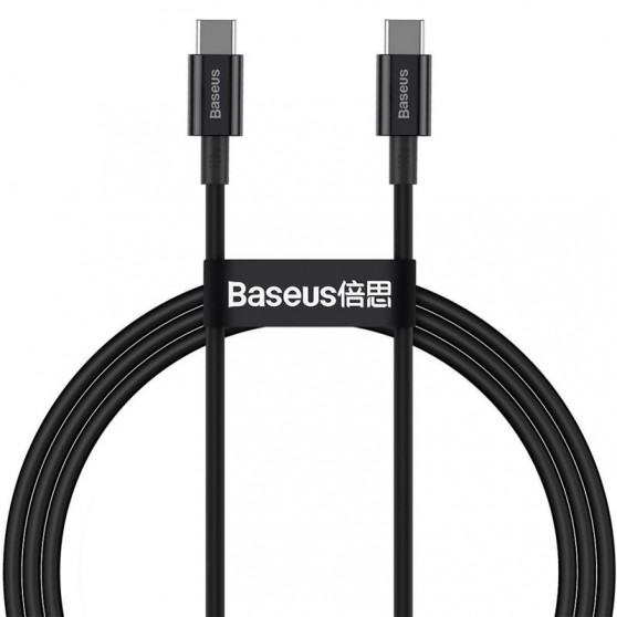 Дата кабель Baseus Superior Series Fast Charging Type-C to Type-C PD 100W (2m) (CATYS-C) (Чорний)