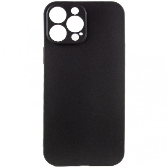 Чехол TPU Epik Black Full Camera для Apple iPhone 13 Pro Max (6.7") Черный