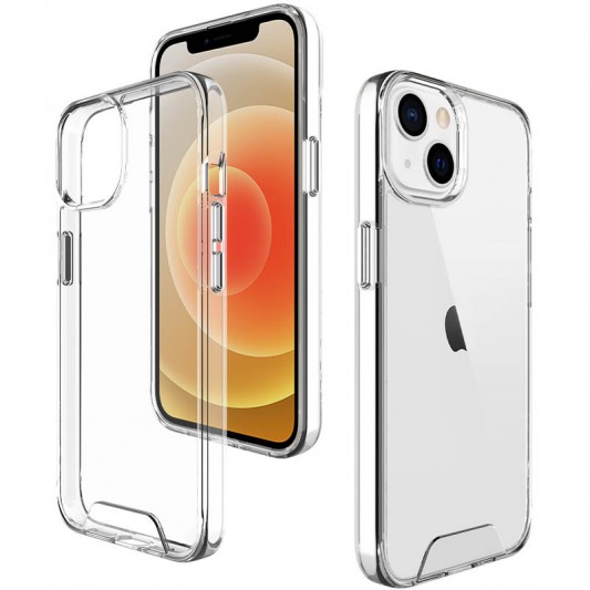 Чехол TPU Space Case transparent для Apple iPhone 13 mini (5.4") Прозрачный - изображение 2
