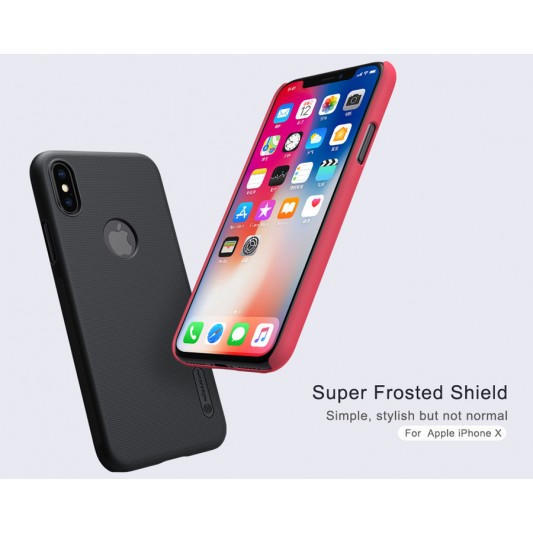 Чехол Nillkin Matte для Apple iPhone X (5.8") / XS (5.8") Красный - изображение 1