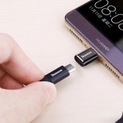 Переходник Baseus microUSB to Type-C (CAMOTG) (Черный)