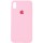 Чохол Silicone Case Full Protective (AA) для Apple iPhone XR (6.1") Рожевий / Light pink