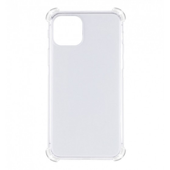 TPU чохол GETMAN Ease logo посилені кути для Apple iPhone 11 Pro Max (6.5") Безбарвний (прозорий)