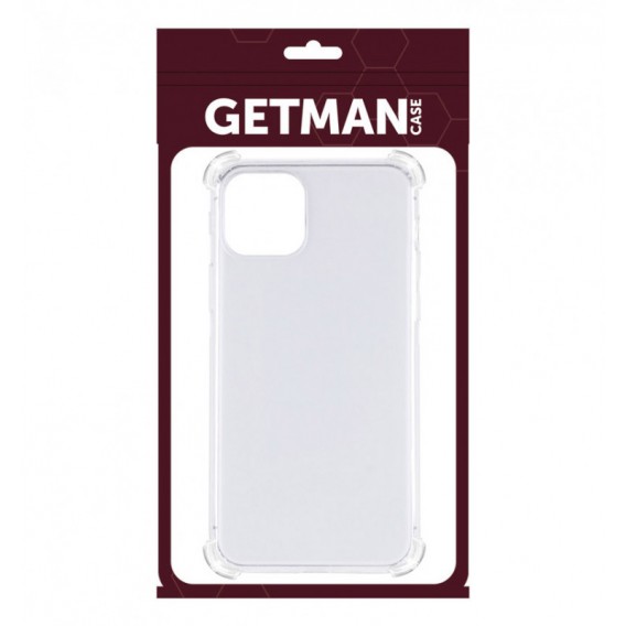 TPU чехол для Apple iPhone 11 Pro Max (6.5"") - GETMAN Ease logo усиленные углы (Бесцветный (прозрачный))