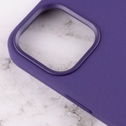 Чохол для Apple iPhone 12 Pro Max (6.7"") - Silicone case (AAA) full with Magsafe and Animation (Фіолетовий / Amethyst)
