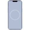 Чехол для Apple iPhone 12 Pro Max (6.7"") - Silicone case (AAA) full with Magsafe and Animation (Голубой / Cloud Blue)
