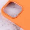 Чохол для Apple iPhone 12 Pro Max (6.7"") - Silicone case (AAA) full with Magsafe and Animation (Помаранчевий / Kumquat)
