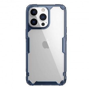 TPU чехол для Apple iPhone 13 Pro - Nillkin Nature Pro Series (Синий (прозрачный))